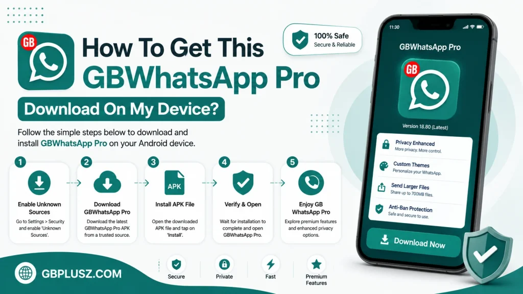 How To Get This GBWhatsApp Pro – Download On My Device