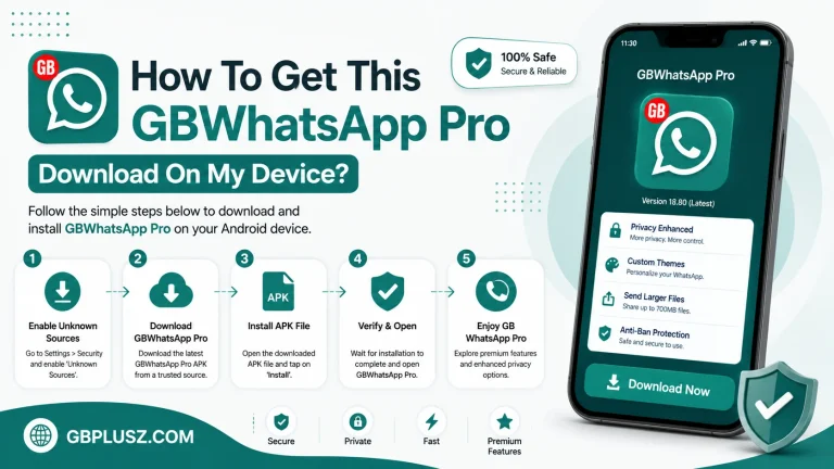 How To Get This GBWhatsApp Pro – Download On My Device
